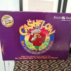 The Rich Dad Cashflow 101 202 No More Rat Race - Rich Dad Board Game Family Toys